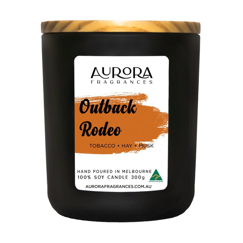 Aurora Outback Rodeo Scented Soy Candle Australian Made 300g 2 Pack Payday Deals