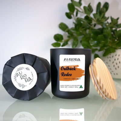 Aurora Outback Rodeo Soy Candle Australian Made 300g Payday Deals