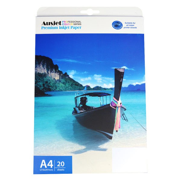 AUSTiC 115gsm A4 Sticker GL Photo Paper 20 Sheets Payday Deals