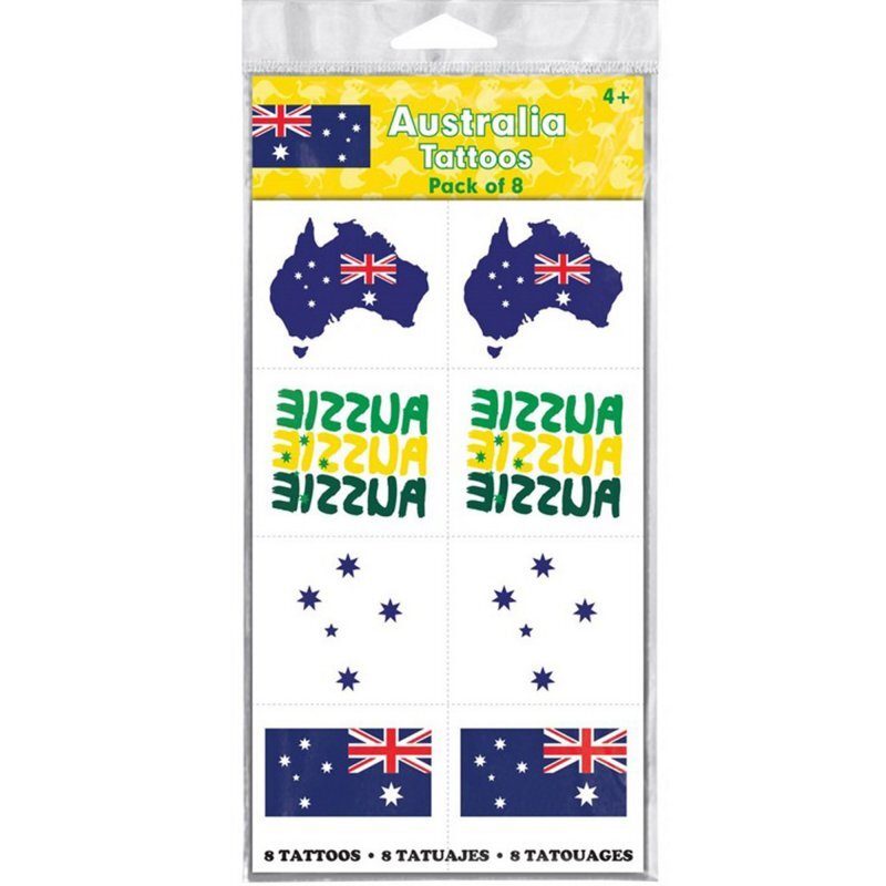 Australia Day Assorted Tattoos Payday Deals
