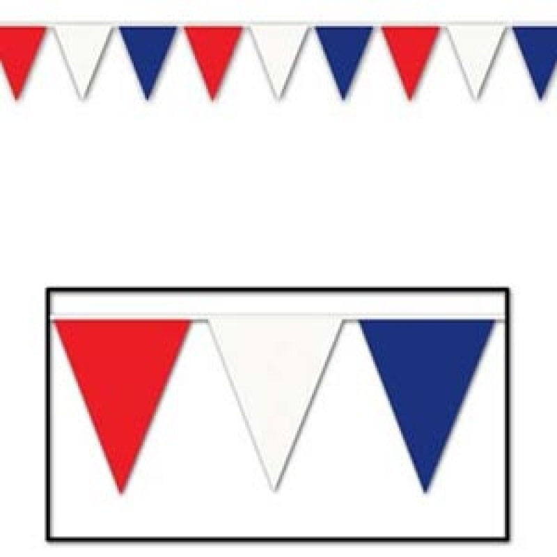 Australia Day Pennant Flag Banner Giant Red, White & Blue Payday Deals
