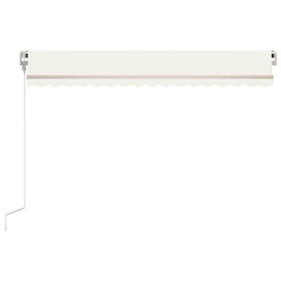Automatic Retractable Awning 400x300 cm Cream Payday Deals