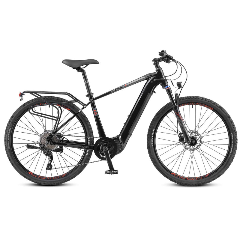 Avant X6 250W Mid-Drive E-MTB 10 Speed 27.5*17 - Black Payday Deals
