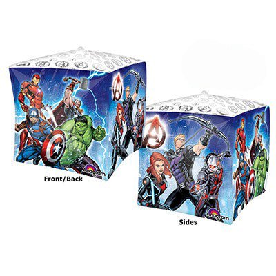 Avengers Party Supplies Cube Double Sided Balloon Payday Deals