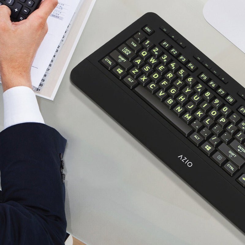 AZIO Large Print 5C Keyboard Payday Deals