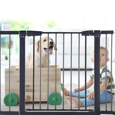 Baby Kids Pet Safety Security Gate Stair Barrier Doors Extension Panels 10cm BK Payday Deals