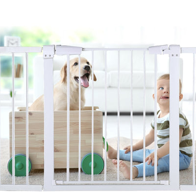 Baby Kids Pet Safety Security Gate Stair Barrier Doors Extension Panels 20cm WH Payday Deals