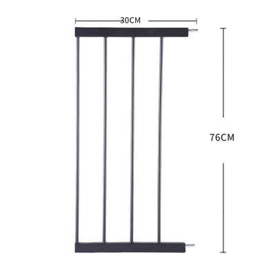 Baby Kids Pet Safety Security Gate Stair Barrier Doors Extension Panels 30cm BK Payday Deals