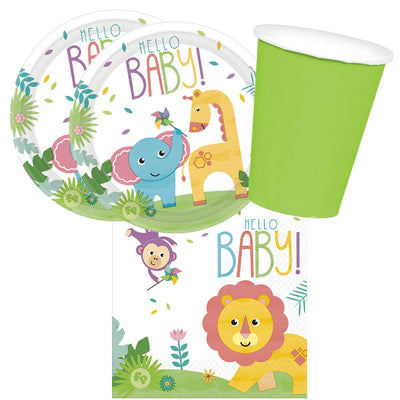 Baby Shower Fisher Price Hello Baby 16 Guest Tableware Party Pack