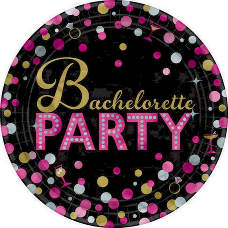 Bachelorette Party 8 Guest Tableware Pack Payday Deals