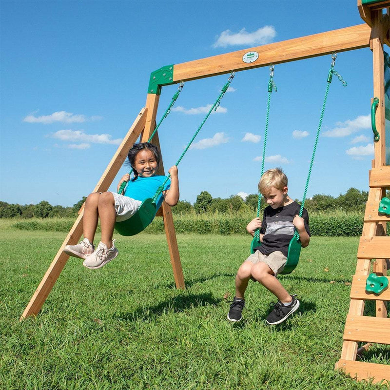 Backyard Discovery Buckley Hill Swing & Play Set Payday Deals