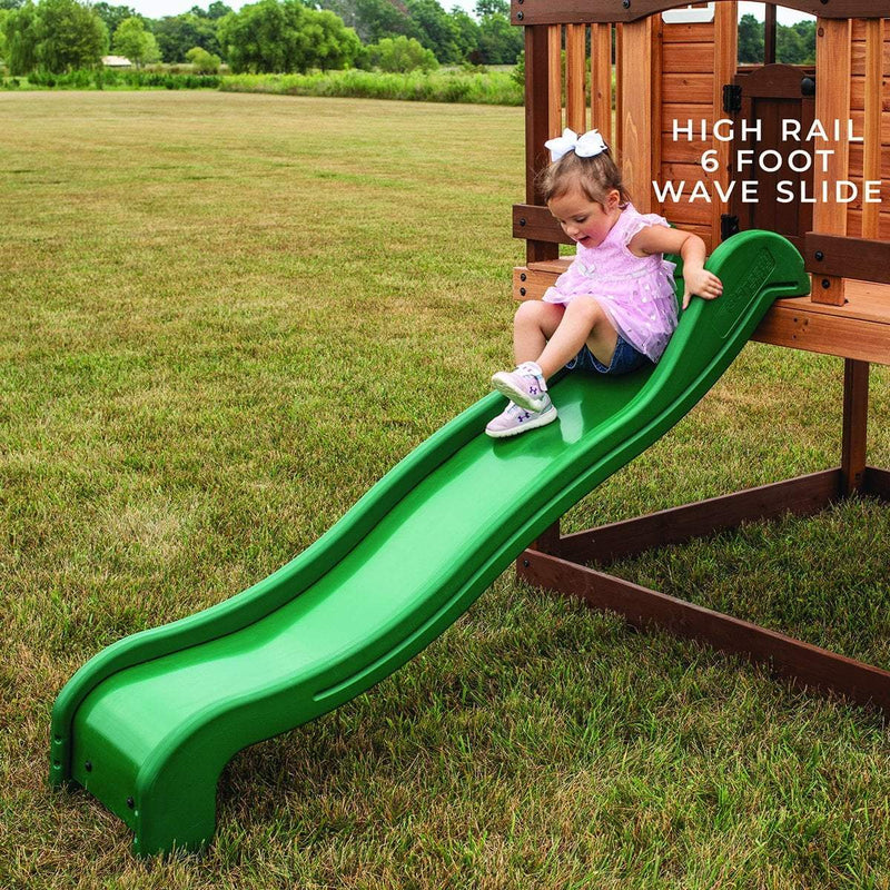 Backyard Discovery Echo Heights Cubby House with Slide Payday Deals
