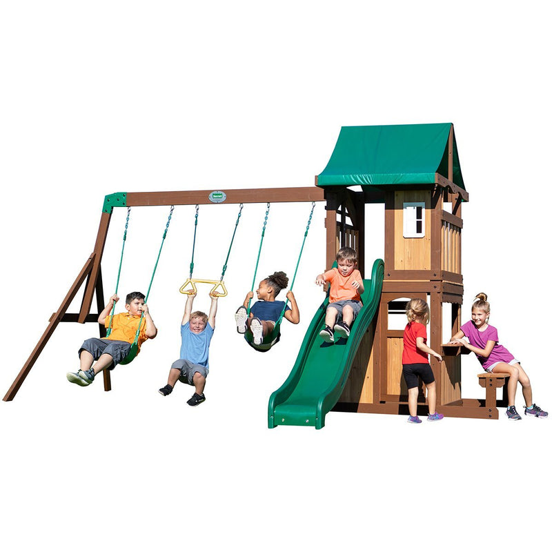 Backyard Discovery Lakewood Swing & Play Set Payday Deals