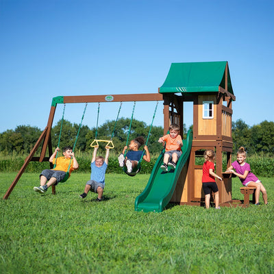 Backyard Discovery Lakewood Swing & Play Set Payday Deals