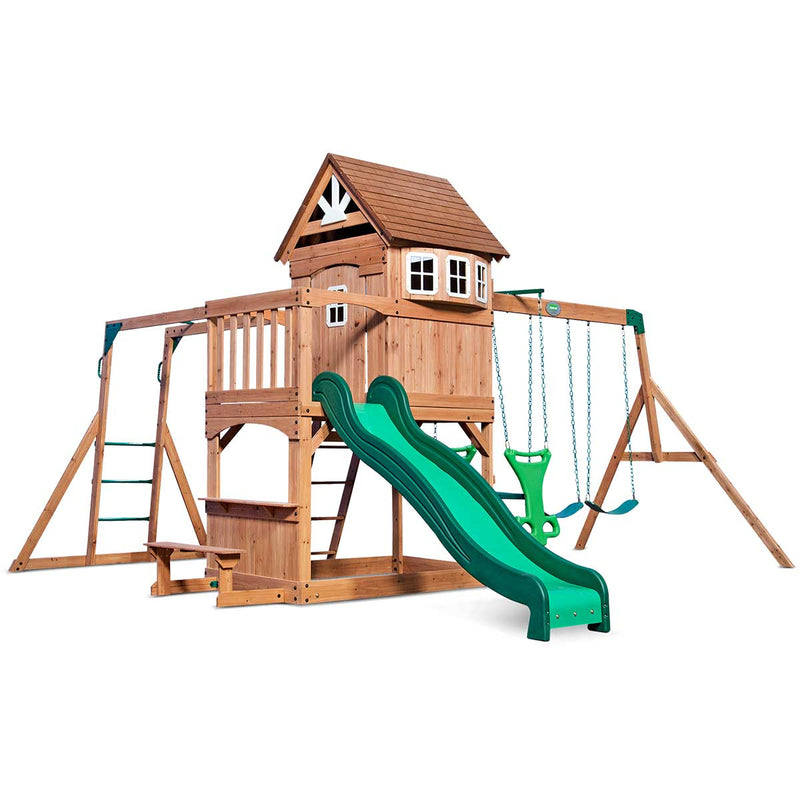 Backyard Discovery Montpelier Swing & Play Set Payday Deals