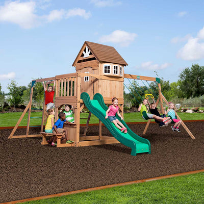 Backyard Discovery Montpelier Swing & Play Set Payday Deals