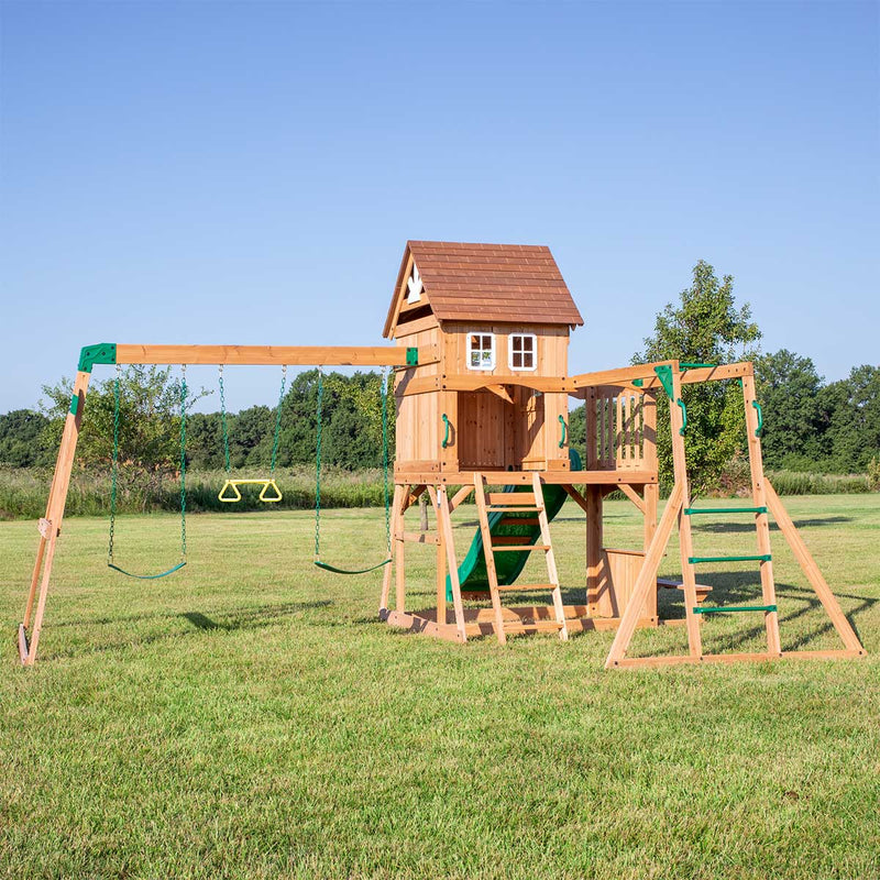 Backyard Discovery Montpelier Swing & Play Set Payday Deals