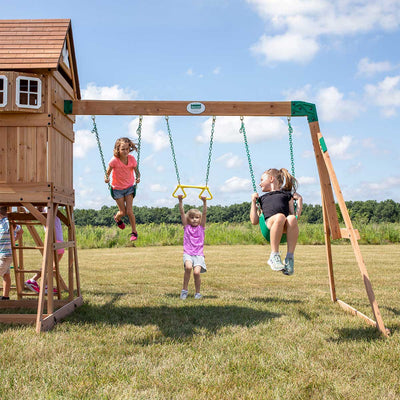 Backyard Discovery Montpelier Swing & Play Set Payday Deals