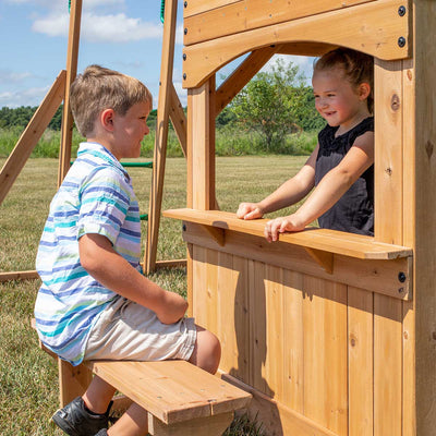 Backyard Discovery Montpelier Swing & Play Set Payday Deals