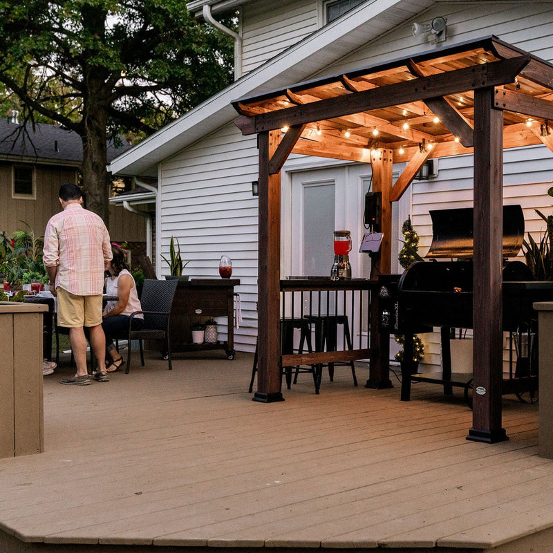 Backyard Discovery Saxony Grill/BBQ Gazebo Payday Deals