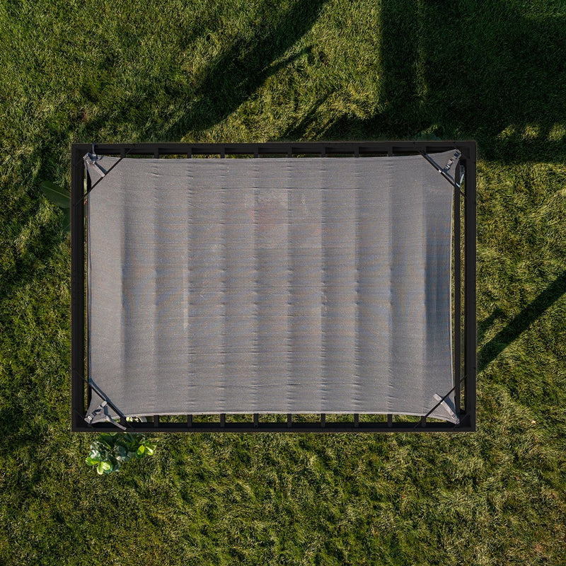 Backyard Discovery Trenton Steel Pergola 3m x 4.3m x 2.3m (14ft x 10ft) Payday Deals