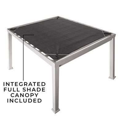 Backyard Discovery Windham Steel Pergola 3m x 3.6m x 2.3m (12ft x 10ft) Payday Deals