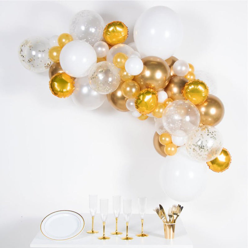 Balloon DIY Garland Kit Gold with 66 Balloons Payday Deals