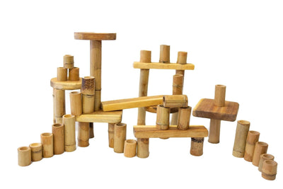 Bamboo building set 46 pcs Payday Deals