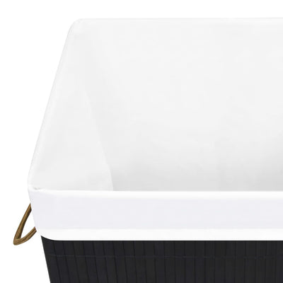 Bamboo Laundry Basket Black Payday Deals