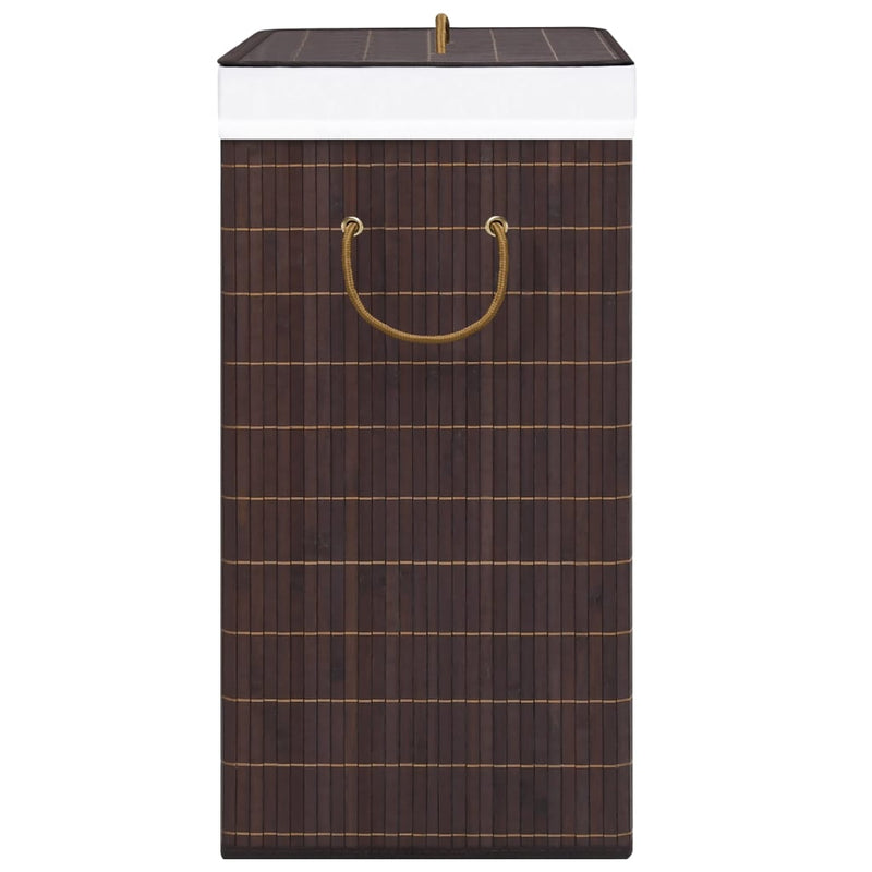 Bamboo Laundry Basket Brown 72 L Payday Deals