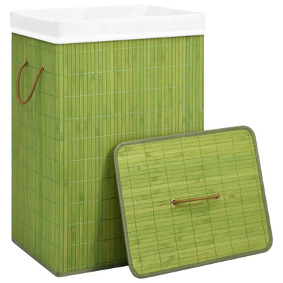 Bamboo Laundry Basket Green Payday Deals