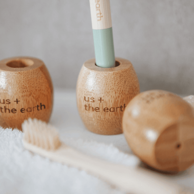 Bamboo Toothbrush Stand Payday Deals