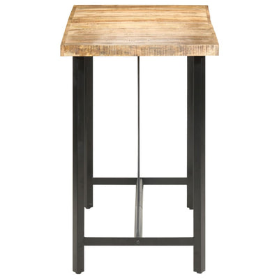 Bar table 180x70x107 cm Rough Mango Wood Payday Deals