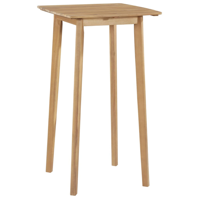 Bar Table 60x60x105 cm Solid Acacia Wood Payday Deals