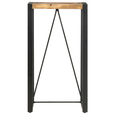 Bar Table 60x60x110 cm Solid Reclaimed Wood Payday Deals
