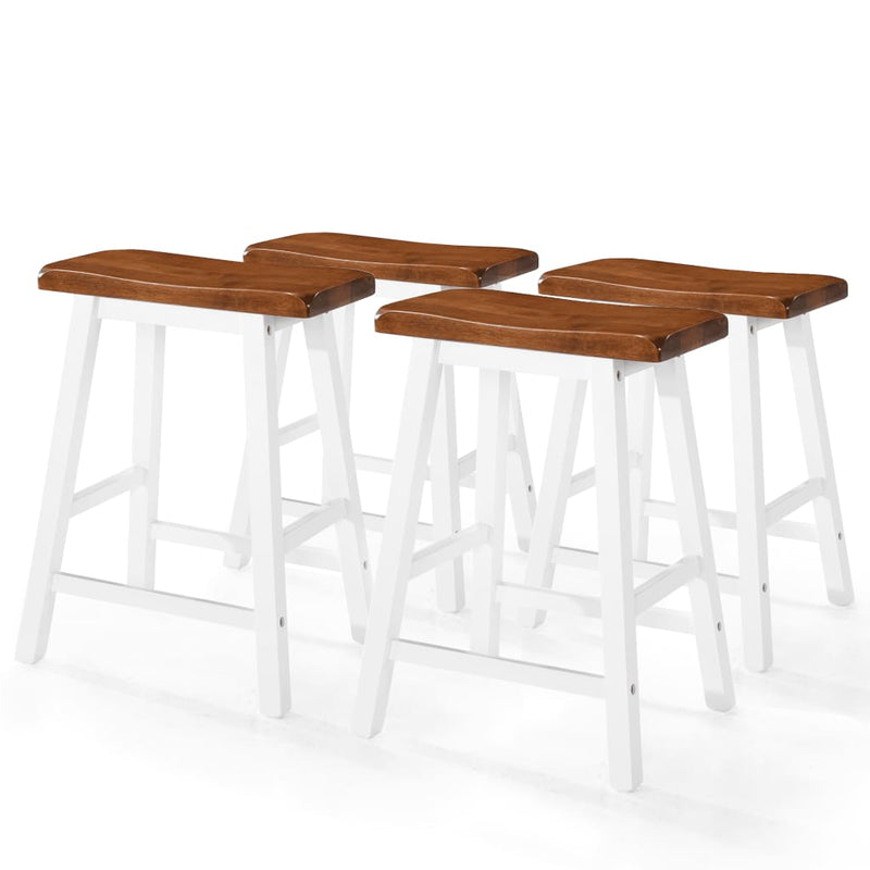 Bar Table and Stool Set 5 Pieces Solid Wood Payday Deals