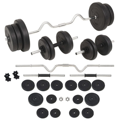 Barbell and Dumbbell Set 60 kg Payday Deals