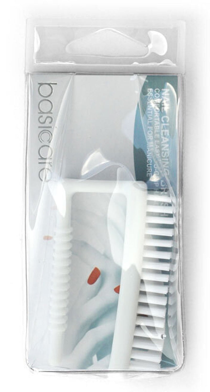 Basic Care Nail Cleansing Brush White 8cm Payday Deals