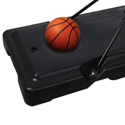 Basketball Hoop Stand System Portable 3.05M Height Adjustable Net Ring In Ground