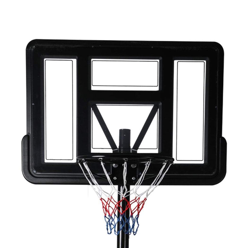 Basketball Hoop Stand System Portable 3.05M Height Adjustable Net Ring In Ground Payday Deals