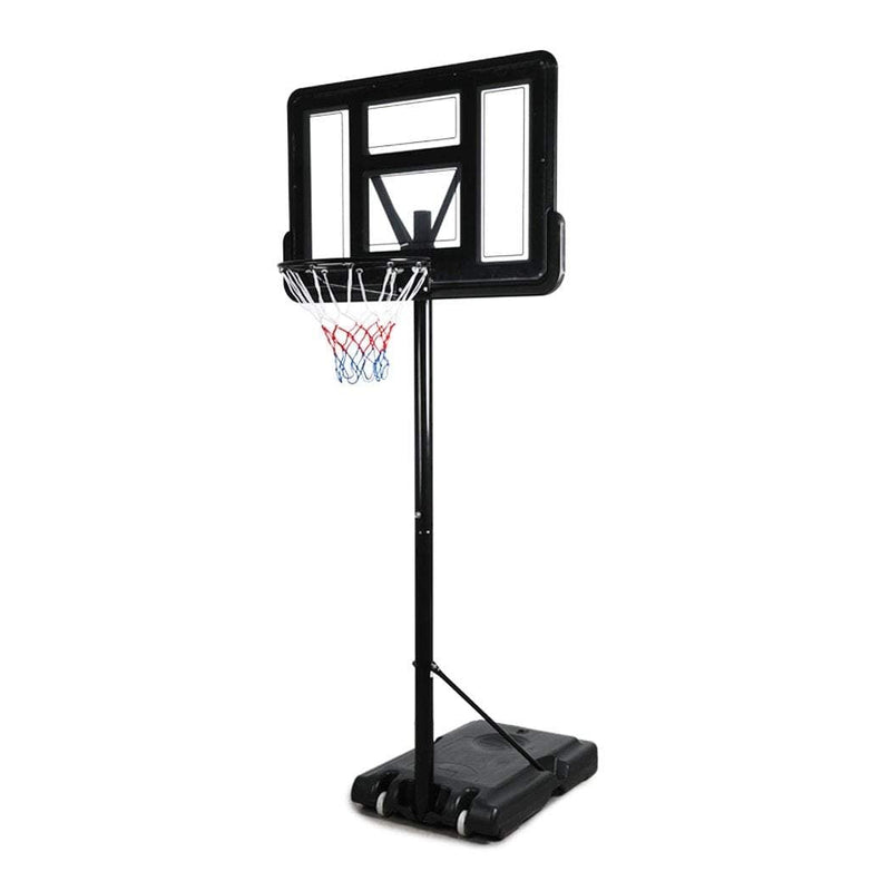 Basketball Hoop Stand System Portable 3.05M Height Adjustable Net Ring In Ground Payday Deals