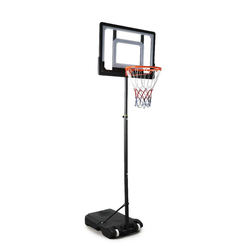 Basketball Hoop Stand System Ring Portable 2.1M Adjustable Height Kids In Ground Payday Deals