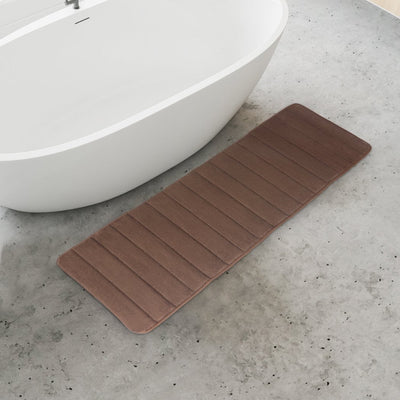 Bath Mat Anti Slip Bathroom Shower Mat Thick Soft Fast Drying 160 x 50 cm Payday Deals