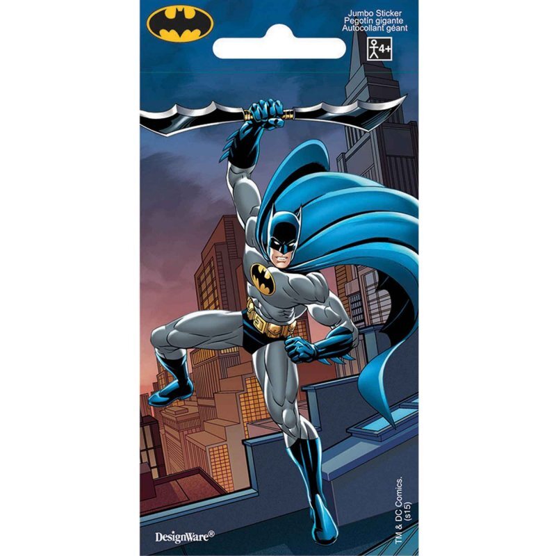 Batman Jumbo Stickers 8 Pack - Payday Deals