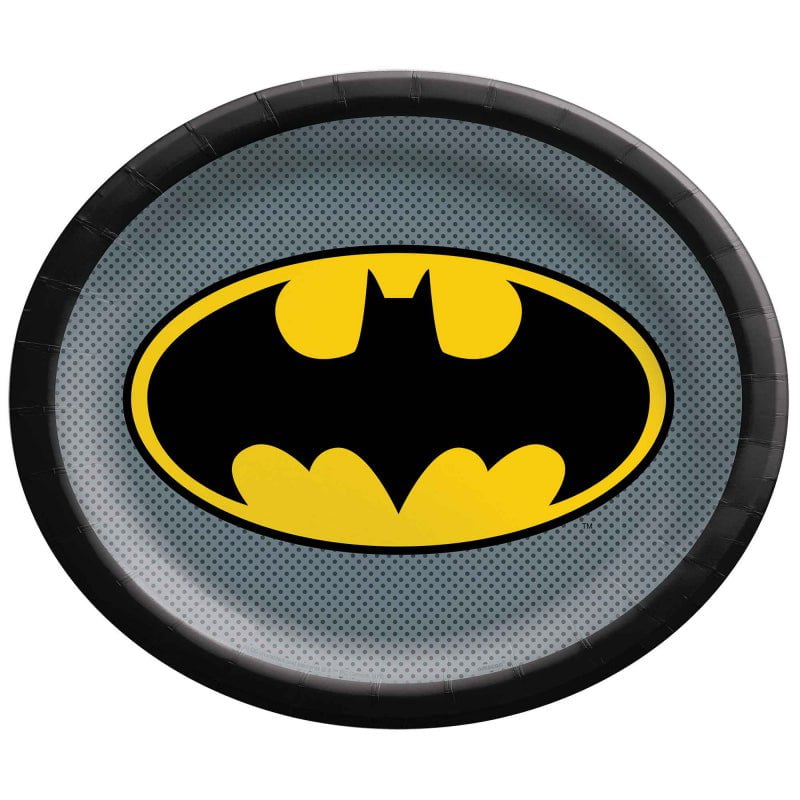 Batman SuperHero 16 Guest Deluxe Tableware Party Pack Payday Deals