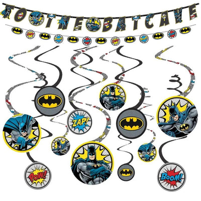 Batman To The Batcave Birthday Decorating Party Pack