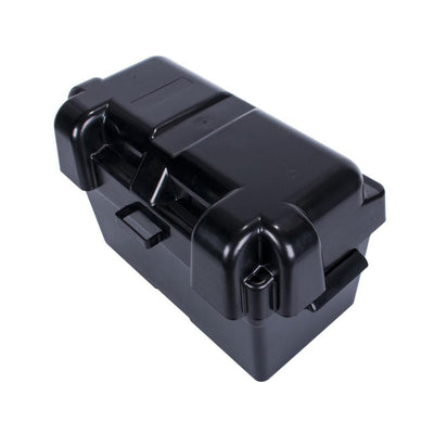 Battery Box 130AH AGM Deep Cycle Dual System 12V Large Marine