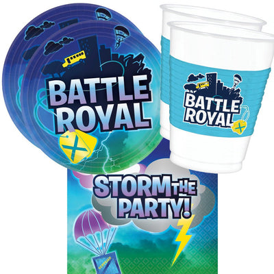 Battle Royal 16 Guest Large Tableware Party Pack Payday Deals