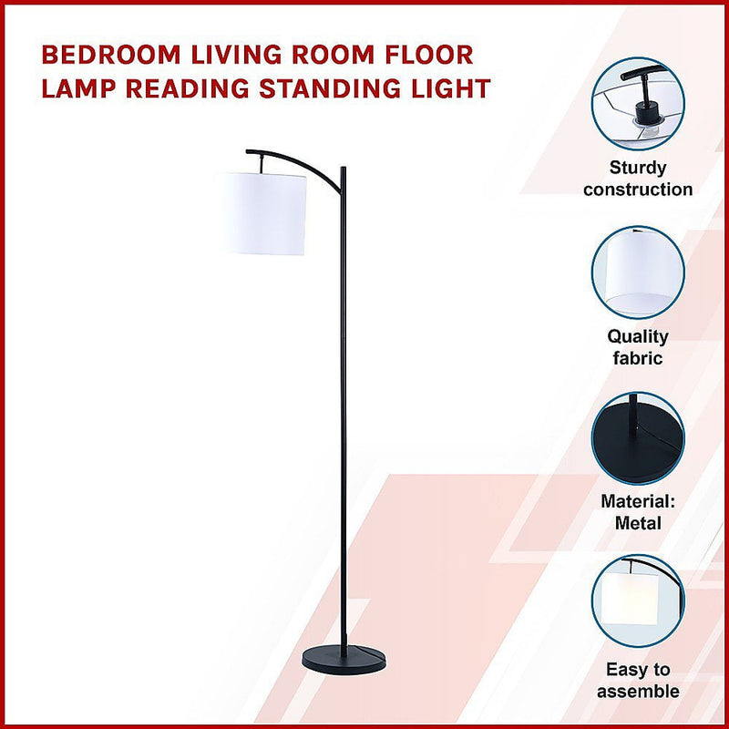 Bedroom Living Room Floor Lamp Reading Standing Light Payday Deals