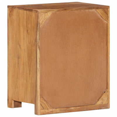 Bedside Cabinet 40x30x50 cm Solid Acacia Wood Payday Deals